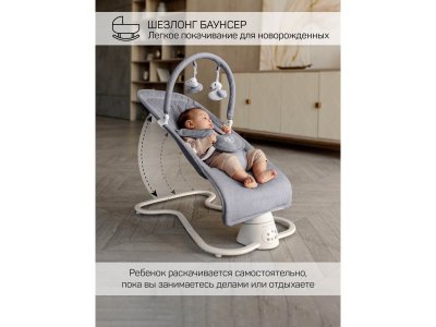 Электронные качели Amarobaby Happy Swing 1-00425865_13