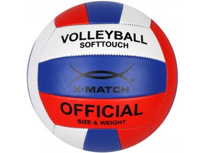 Мяч волейбольный X-Match Россия, PVC, 1,6 мм, размер 5 1-00426880_1
