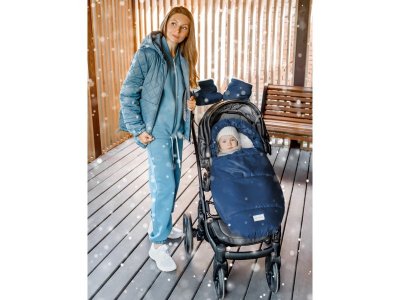 Конверт зимний меховой AmaroBaby Snowy Travel 105 см 1-00428151_3