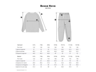 Костюм Bossa Nova свитшот и брюки 1-00427919_6