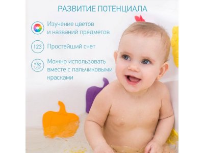 Набор мини-коврики Roxy-Kids Fresh Mix, 5 шт. 1-00428367_5