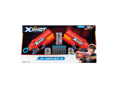 Набор игровой Zuru X-Shot Excel Reflex (бластер - 2 шт., мишень - 3 шт., стрелы - 16) 1-00429858_7