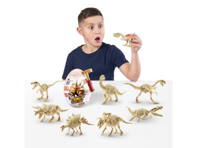 Набор игровой Zuru Robo Alive Dino Fossil mini раскопки динозавра, свет 1-00429859_8