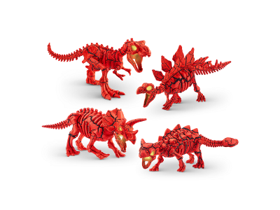 Набор игровой Zuru Robo Alive Dino Fossil красный раскопки динозавра, средн, звук, свет 1-00429860_11