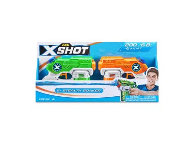 Водный бластер Zuru X-Shot Water Стелс Сокер 2 шт. 1-00429872_8