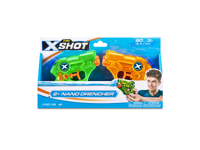 Водный бластер Zuru X-Shot Water Nano Drencher 2 шт. 1-00429877_9