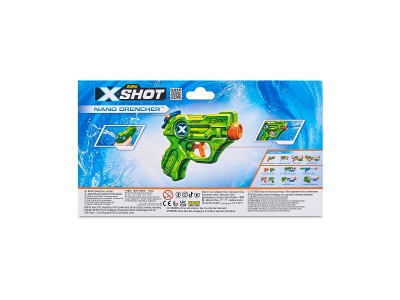 Водный бластер Zuru X-Shot Water Nano Drencher 2 шт. 1-00429877_10