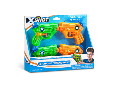 Водный бластер Zuru X-Shot Water Nano Drencher 4 шт. 1-00429880_3