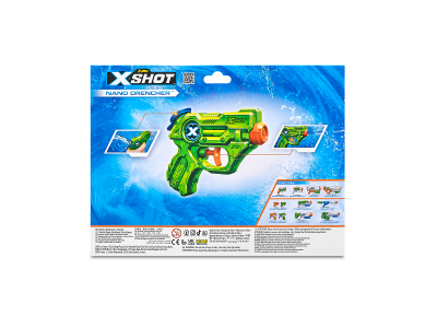 Водный бластер Zuru X-Shot Water Nano Drencher 4 шт. 1-00429880_4