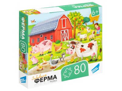 Пазлы Dream Makers Board Games Ферма 2 80 элементов 1-00430088_1