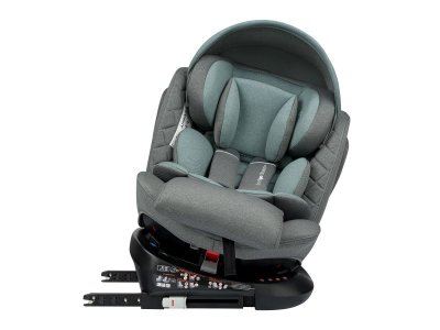 Автокресло Indigo Smart+ Isofix, капюшон, подножка, 0-36 кг, 0-12 лет, гр.0/1/2/3 1-00430144_6