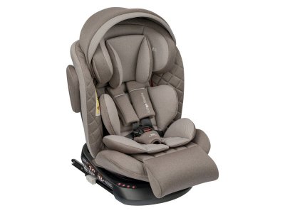 Автокресло Indigo Smart+ Isofix, капюшон, подножка, 0-36 кг, 0-12 лет, гр.0/1/2/3 1-00430145_1