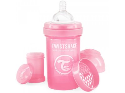 Бутылочка Twistshake Pastel антиколиковая для кормления 180 мл 1-00218515_1