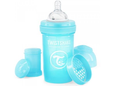 Бутылочка Twistshake Pastel антиколиковая для кормления 180 мл 1-00218516_1