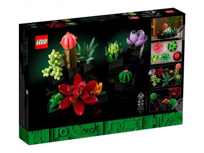 Конструктор LEGO Botanical Collection Кактусы 10309 1-00430323_8