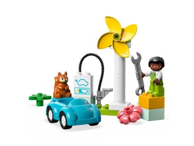 Конструктор Lego Duplo Ветряная турбина и электромобиль 1-00430349_4