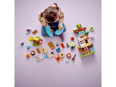 Конструктор LEGO Duplo Дом на дереве 3 в 1 10993 1-00430353_10