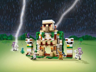 Конструктор LEGO Minecraft Крепость Железного Голема 21250 1-00430383_3