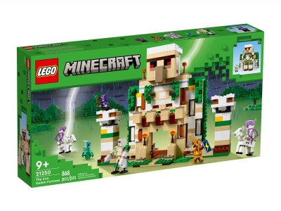 Конструктор LEGO Minecraft Крепость Железного Голема 21250 1-00430383_7
