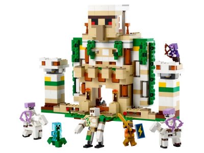 Конструктор LEGO Minecraft Крепость Железного Голема 21250 1-00430383_5