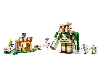 Конструктор LEGO Minecraft Крепость Железного Голема 21250 1-00430383_8