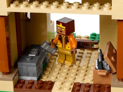 Конструктор LEGO Minecraft Крепость Железного Голема 21250 1-00430383_10