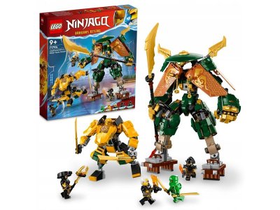 Конструктор Lego Ninjago Роботы команды ниндзя Ллойда и Арин 1-00430386_1