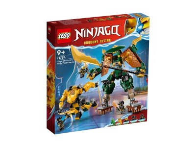 Конструктор Lego Ninjago Роботы команды ниндзя Ллойда и Арин 1-00430386_6