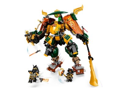 Конструктор Lego Ninjago Роботы команды ниндзя Ллойда и Арин 1-00430386_3