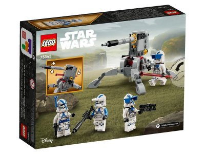 Конструктор Lego Star Wars Боевой набор клонов 501-го легиона 1-00430400_3