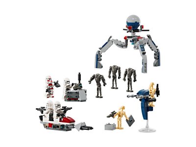 Конструктор Lego Star Wars Боевой набор: Клоны и боевой дроид 1-00430406_8