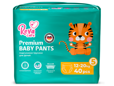 Подгузники-трусики Reva Care Premium XL (12-20 кг) 40 шт. 1-00431206_1