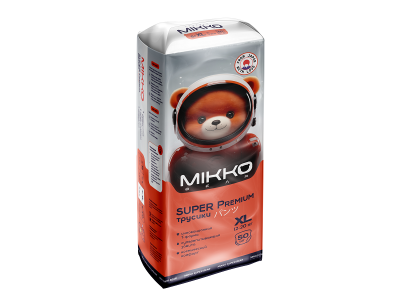 Подгузники-трусики Mikko bear Super Premium XL (12-20 кг) 50 шт. 1-00431211_2