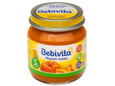 Пюре Bebivita Первая тыква 100 г 1-00431316_1