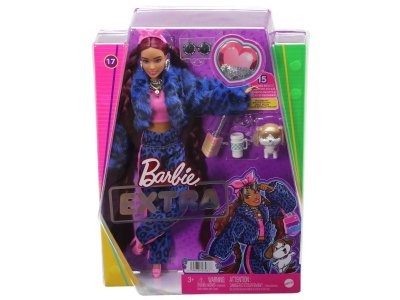 Набор игровой Barbie Extra Кукла с модными аксессуарами и фигуркой питомца 1-00420099_8
