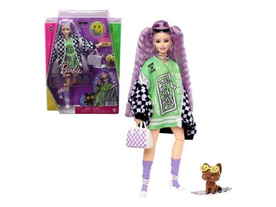 Набор игровой Barbie Extra Кукла с модными аксессуарами и фигуркой питомца 1-00420099_13
