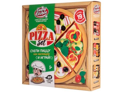 Набор для лепки Slime Лаборатория Funny Kitchen Pizza set 1-00431510_3