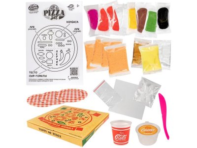 Набор для лепки Slime Лаборатория Funny Kitchen Pizza set 1-00431510_5