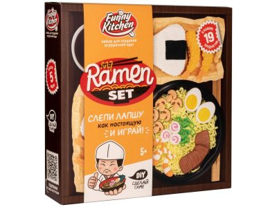 Набор для лепки Slime Лаборатория Funny Kitchen Ramen set 1-00431513_3