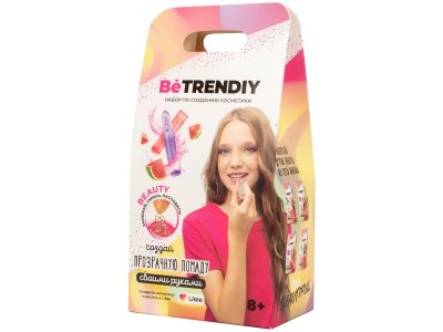 Набор для творчества Be TrenDIY Beauty Прозрачная помада 1-00431514_1