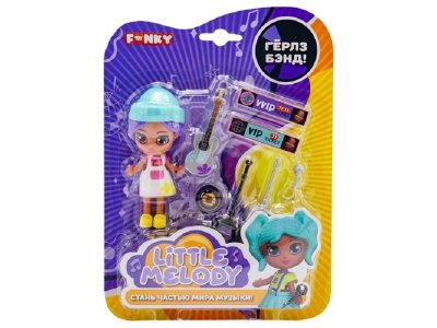 Набор игровой Funky Toys куколка Бритни с музыкальными аксессуарами 1-00431547_1