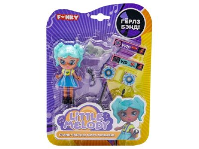 Набор игровой Funky Toys куколка в платье Билли с музыкальными аксессуарами 1-00431549_1