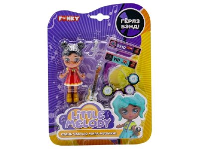 Набор игровой Funky Toys куколка в платье Терри с музыкальными аксессуарами 1-00431551_1