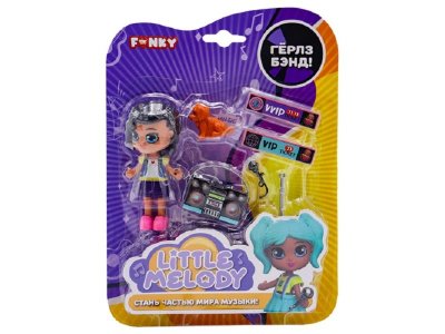 Набор игровой Funky Toys куколка в юбке Тейлор с музыкальными аксессуарами 1-00431553_1