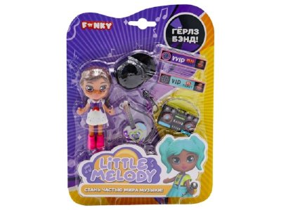 Набор игровой Funky Toys куколка Деми с музыкальными аксессуарами 1-00431554_1