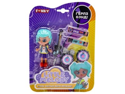 Набор игровой Funky Toys куколка Тейлор с музыкальными аксессуарами 1-00431555_1