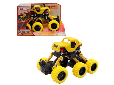 Игрушка Funky Toys Инерционная машинка Внедорожник 6х6 1-00431568_1