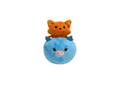 Мягкая игрушка Funky Toys Funky Plush Кенга Лисичка с голубой хрюшкой 1-00431579_1