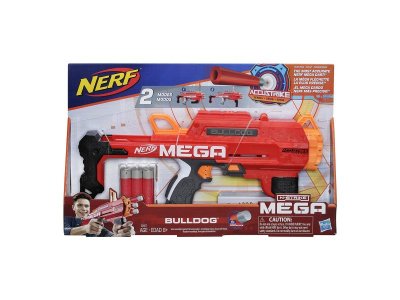 Игрушка Nerf Бластер N-Strike Mega Bulldog, 6 снарядов 1-00431404_3