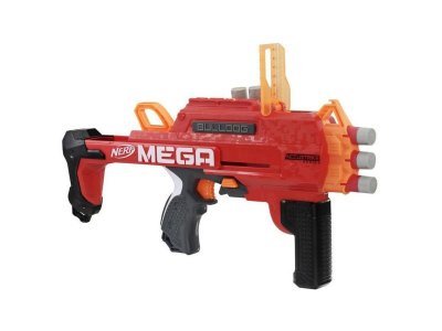 Игрушка Nerf Бластер N-Strike Mega Bulldog, 6 снарядов 1-00431404_1